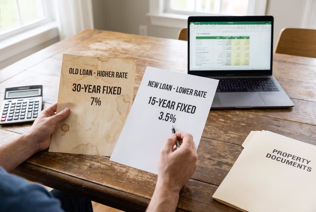 Comparing old and new home equity loan terms