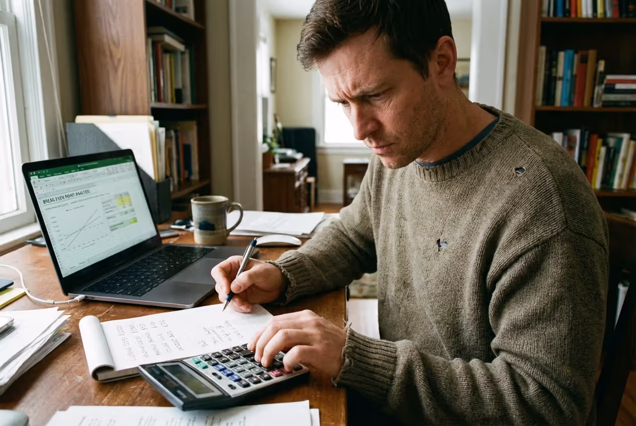 Calculating break-even point for a home equity loan refinance